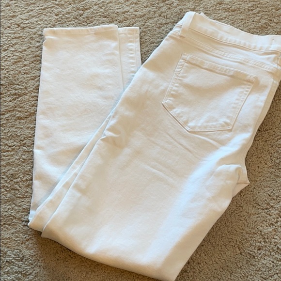 PAIGE maternity skyline ankle peg | white 28 - Picture 5 of 6